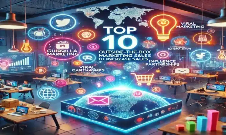 أهم 10 أفكار تسويقية خارج الصندوق لزيادة مبيعاتك أهم 10 أفكار تسويقية خارج الصندوق لزيادة مبيعاتك