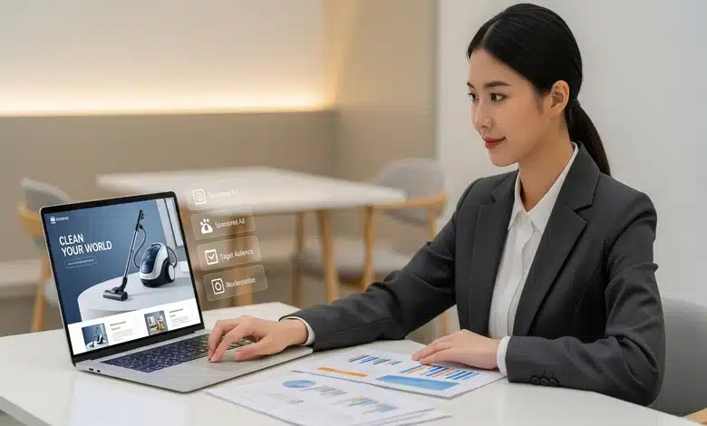 عمل إعلان مبوب عن خدمة تنظيف منزل 