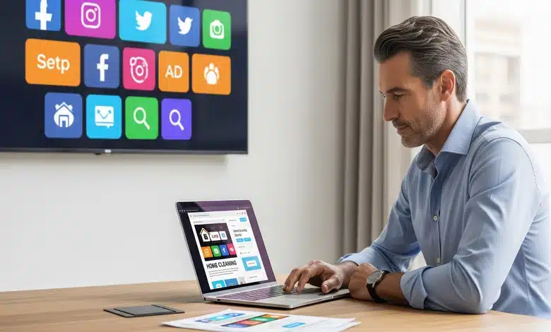 هل تبحث عن كيفية عمل إعلان خدمة تنظيف يجلب نتائج سريعة؟ 